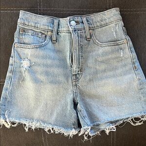 Madewell Women High-Rise Denim Shorts